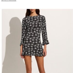 FAITHFULL the Brand Black and White Dress - worn once for a photoshoot